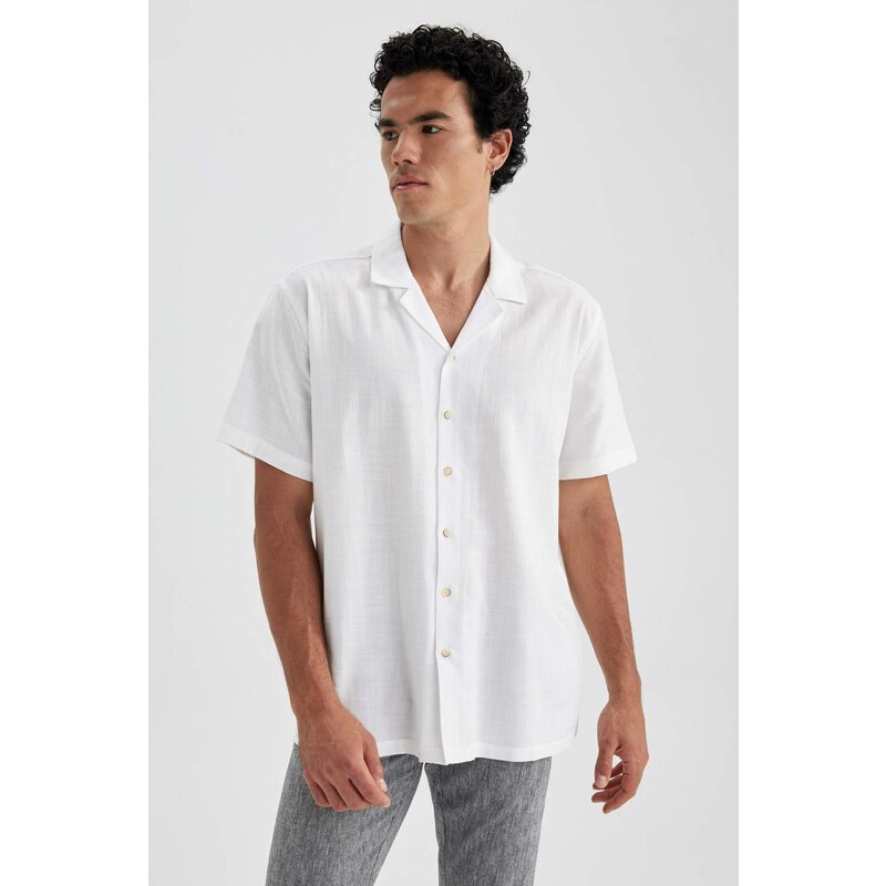 DEFACTO Relax Fit Short Sleeve Shirt