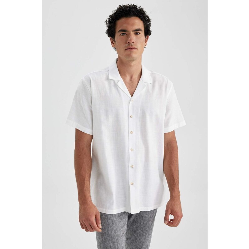 DEFACTO Relax Fit Short Sleeve Shirt