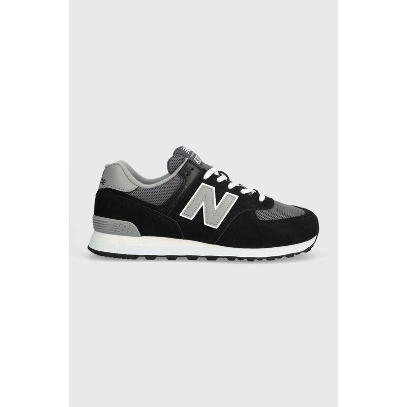 Sneakers boty New Balance 574 černá barva, U574TWE