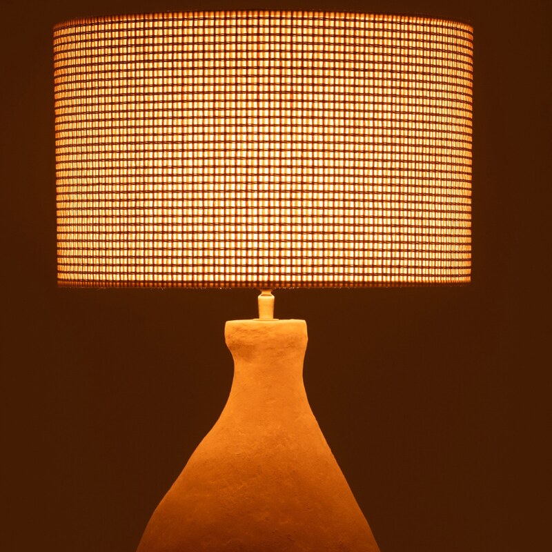 Žlutá stolní lampa J-line Machos