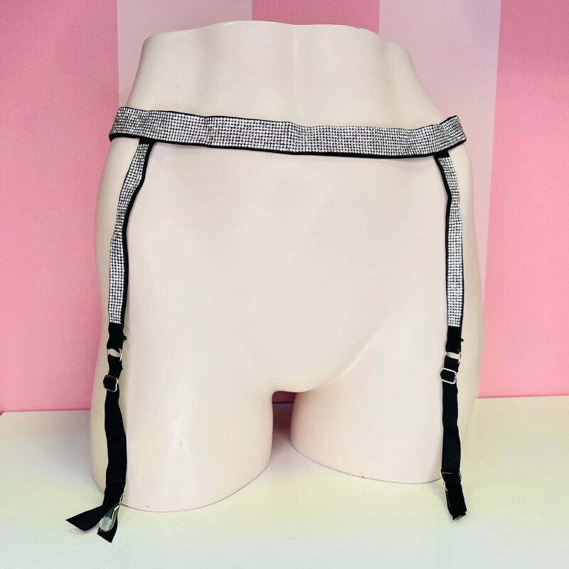 Victoria's Secret Podvazkový pás s kamínky
