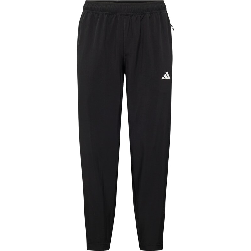 ADIDAS PERFORMANCE Sportovní kalhoty 'Training Essentials' černá / bílá