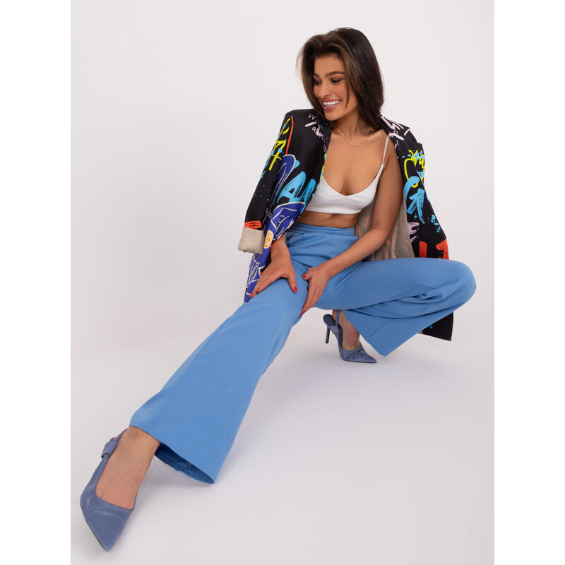 RUE PARIS Trousers-WN-SP-8247.65-blue 107007362