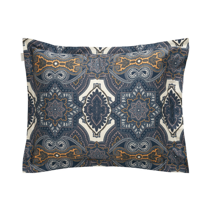 POVLAK NA POLŠTÁŘ GANT MEDALLION PAISLEY PILLOWCASE 50X60 modrá 50x60