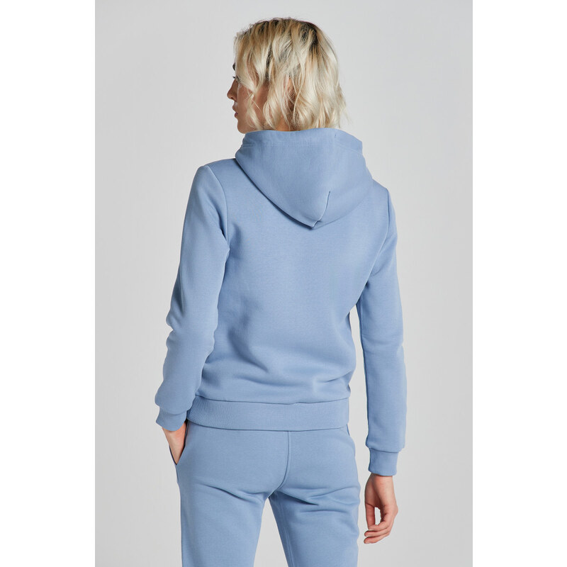 MIKINA GANT REG TONAL SHIELD ZIP HOODIE modrá XS