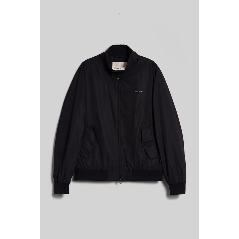 BUNDA GANT LIGHTWEIGHT HARRINGTON JACKET BLACK
