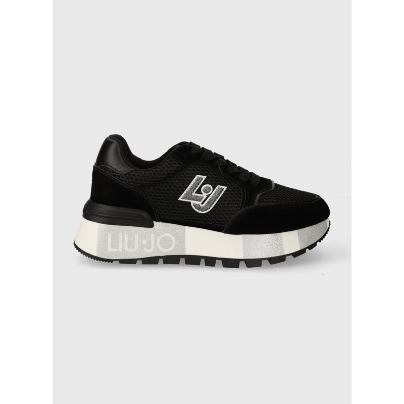 Sneakers boty Liu Jo AMAZING 25 černá barva, BA4005PX30322222
