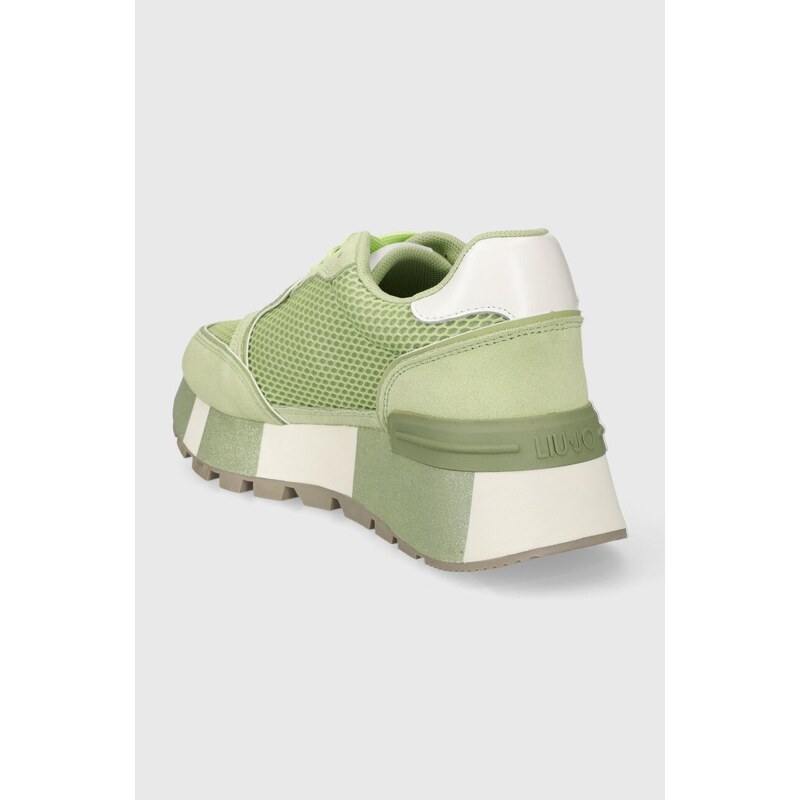 Sneakers boty Liu Jo AMAZING 25 zelená barva, BA4005PX303S1318