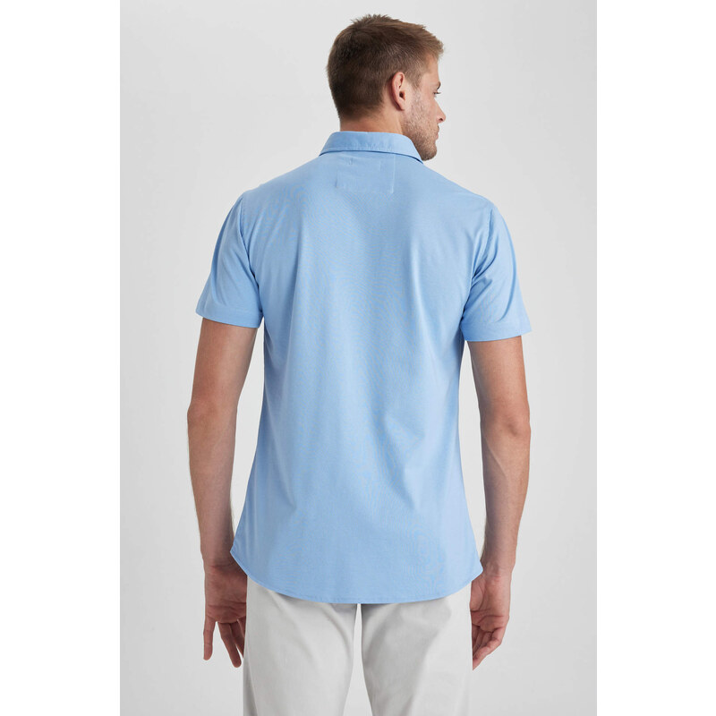 DEFACTO Slim Fit Short Sleeve Shirt