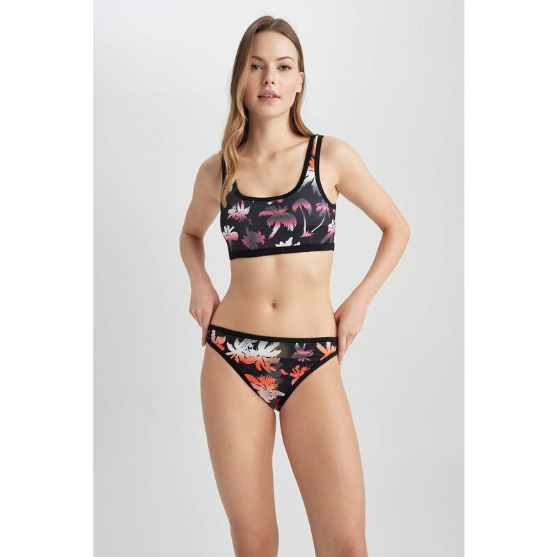 DEFACTO Women Patterned Bikini Bottom