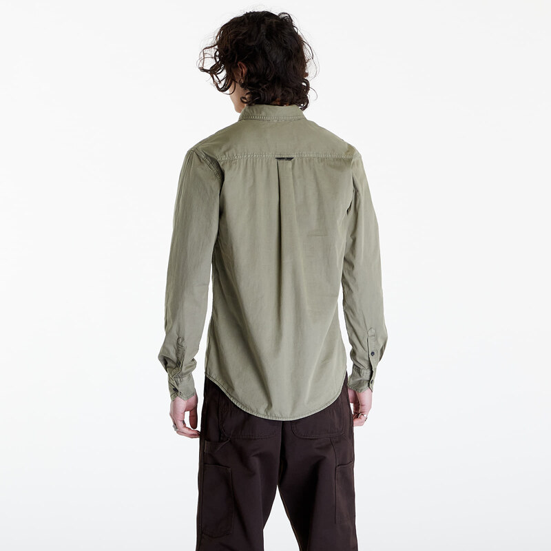 Pánská košile Calvin Klein Jeans Regular Shirt Dusty Olive