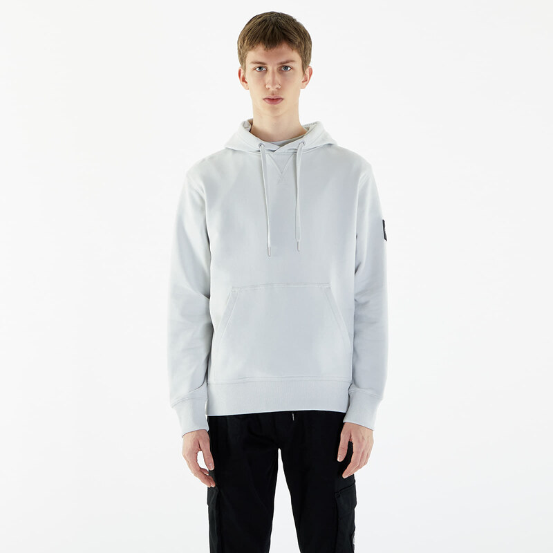 Pánská mikina Calvin Klein Jeans Badge Hoodie Lunar Rock