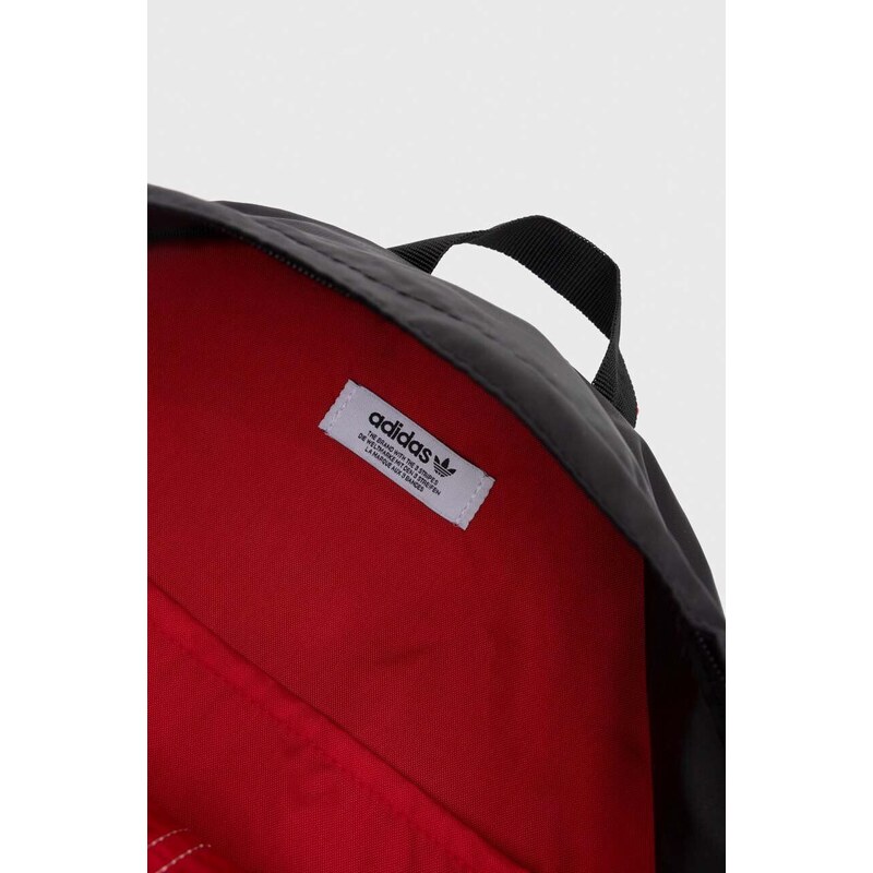 Batoh adidas Originals červená barva, velký, vzorovaný, IS4561