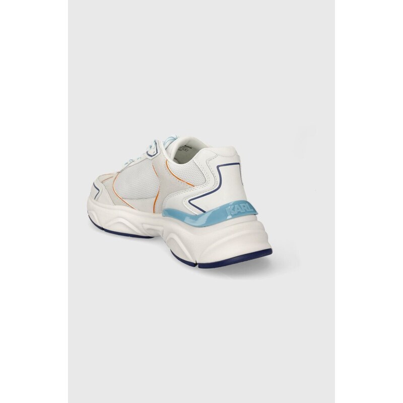 Sneakers boty Karl Lagerfeld KOMET bílá barva, KL56538