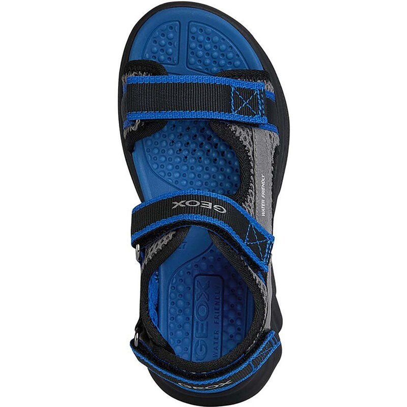 Dětské sandály Geox SANDAL AIRADYUM šedá barva