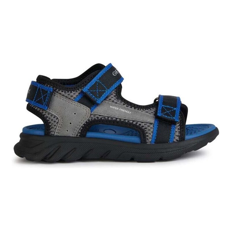 Dětské sandály Geox SANDAL AIRADYUM šedá barva