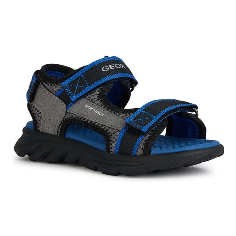 Dětské sandály Geox SANDAL AIRADYUM šedá barva