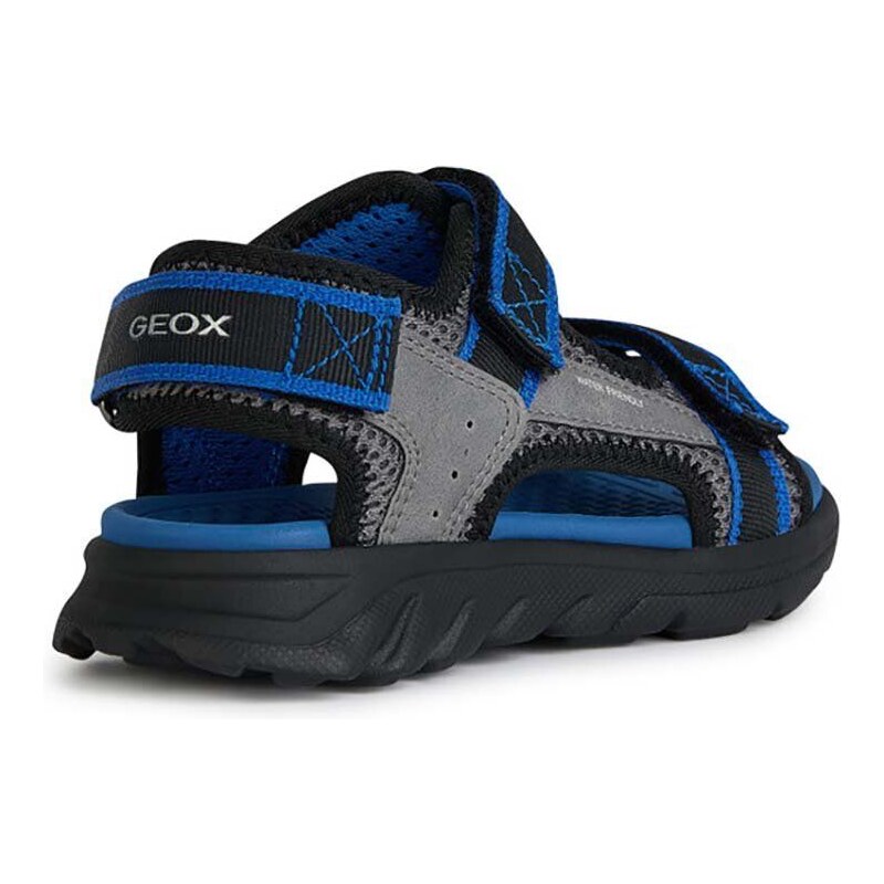 Dětské sandály Geox SANDAL AIRADYUM šedá barva