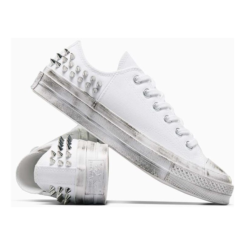 Tenisky Converse Chuck 70 dámské, bílá barva, A07208C