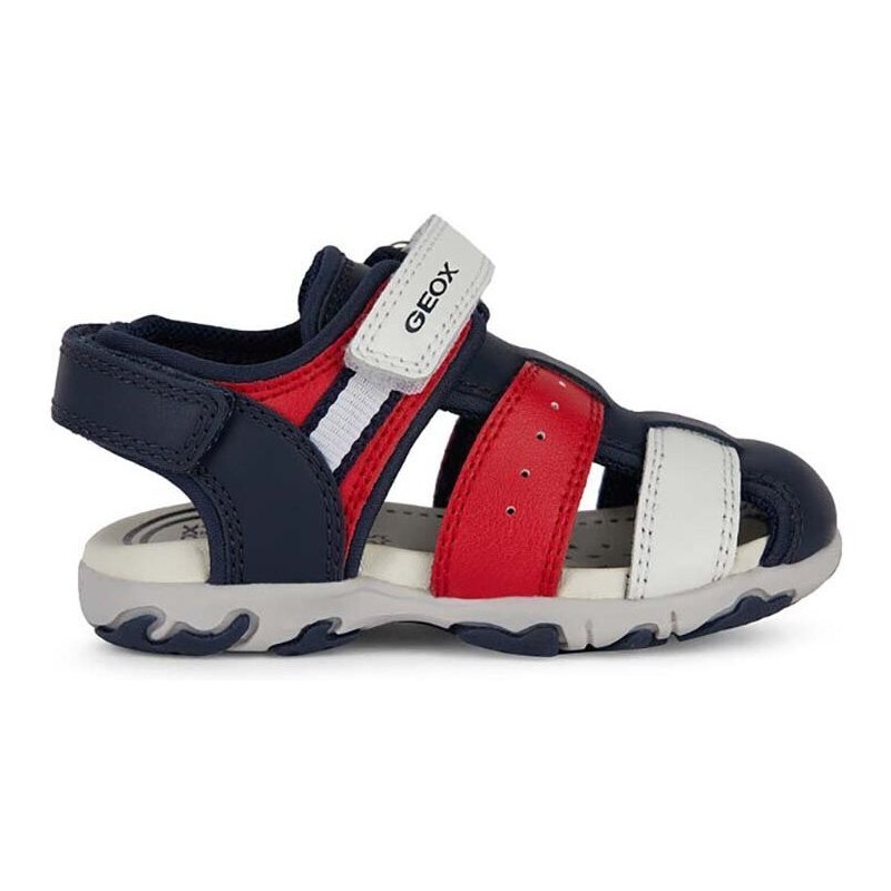 Dětské sandály Geox SANDAL FLAFFEE tmavomodrá barva