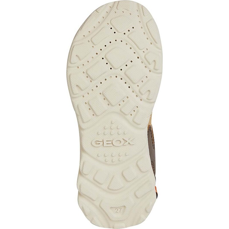 Dětské sandály Geox SANDAL AIRADYUM hnědá barva