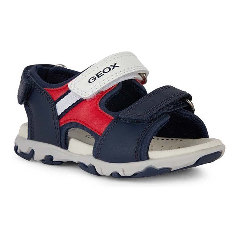 Dětské sandály Geox SANDAL FLAFFEE tmavomodrá barva