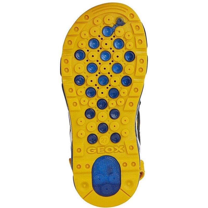 Dětské sandály Geox SANDAL ANDROID žlutá barva