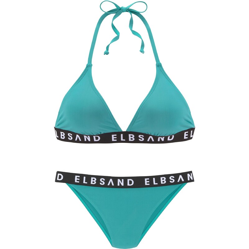 Elbsand Bikiny mátová / černá / bílá