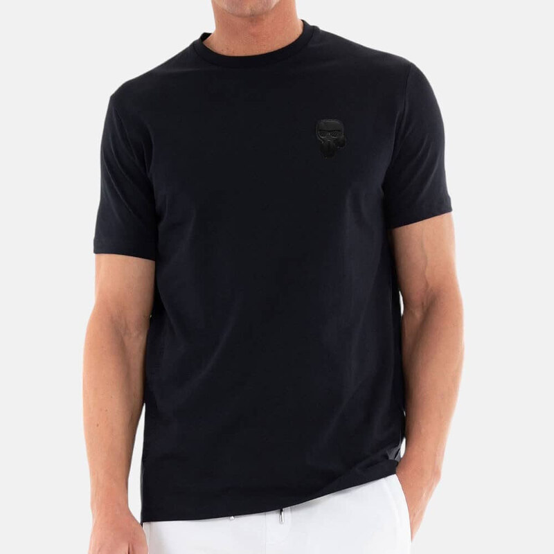 Pánské černé triko Karl Lagerfeld 55704
