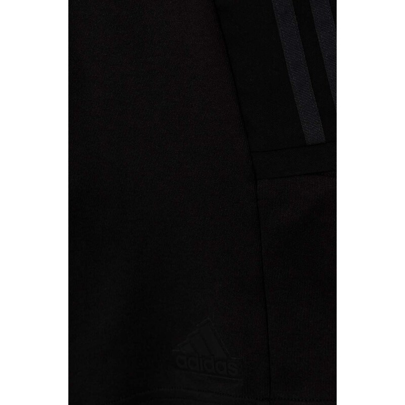 Dětské kraťasy adidas černá barva, nastavitelný pas