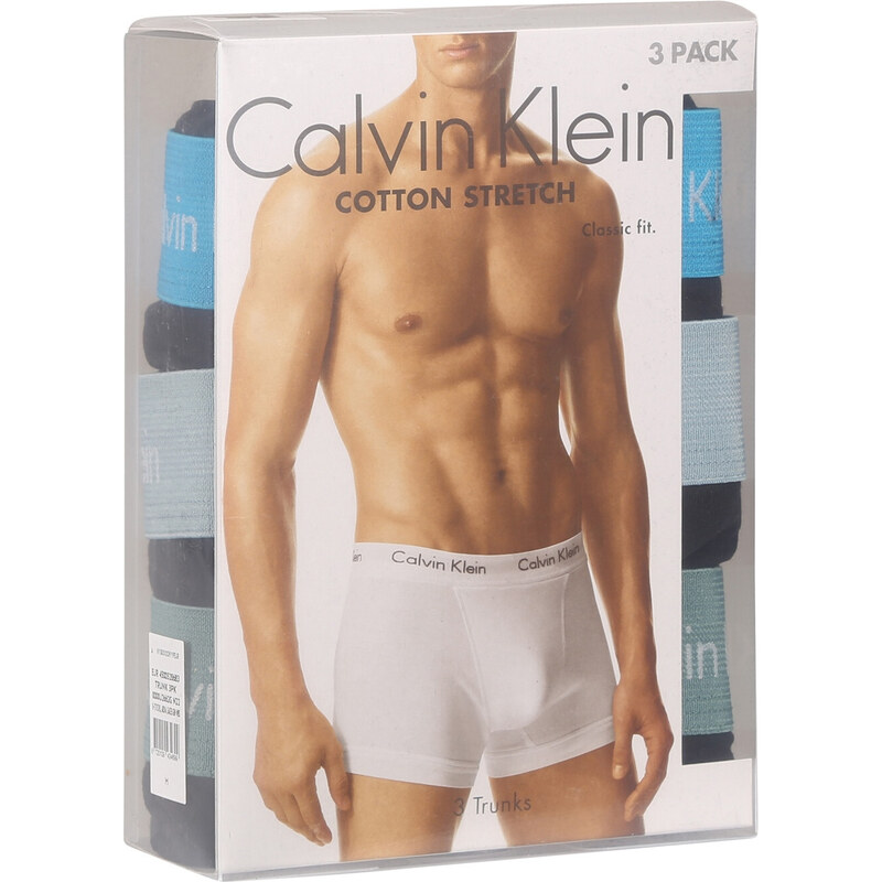 3PACK pánské boxerky Calvin Klein černé (U2662G-N22)