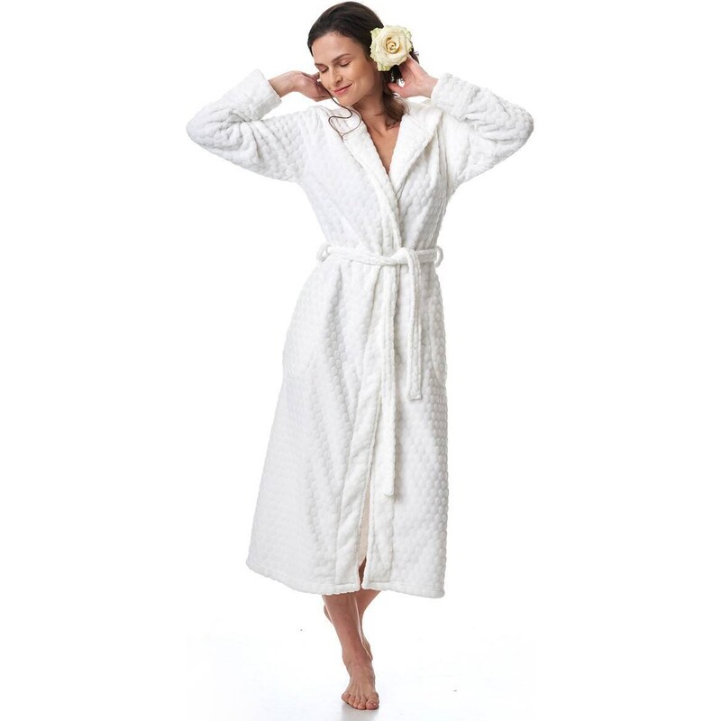 Bathrobe Key LGL 179 B23 S-XL ecru