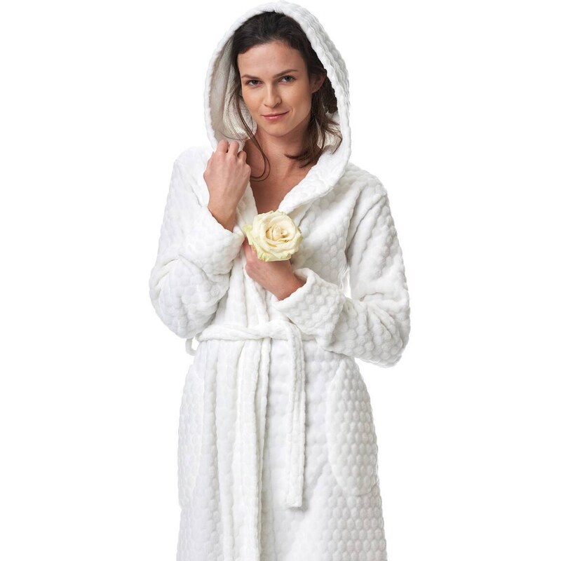 Bathrobe Key LGL 179 B23 S-XL ecru