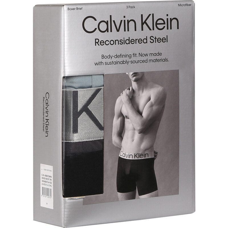 3PACK pánské boxerky Calvin Klein vícebarevné (NB3075A-N2D)