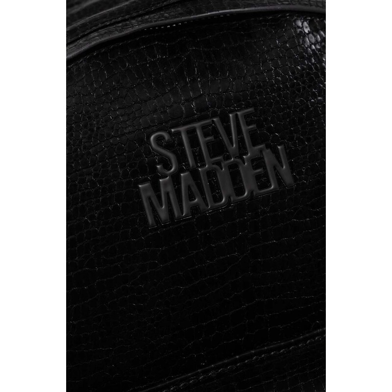 Batoh Steve Madden Bpace dámský, černá barva, velký, hladký