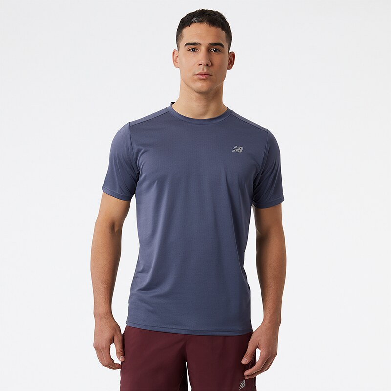 Pánské tričko New Balance MT11205THN - fialové