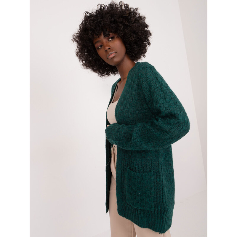 Mayflies Cardigan-TW-SW-3003.07X-Dark Green