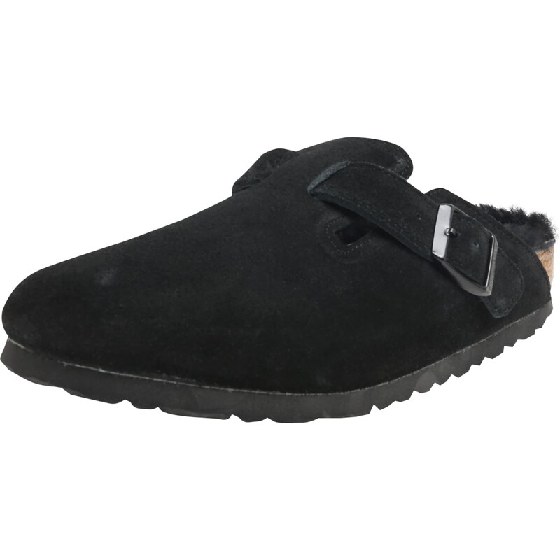 BIRKENSTOCK Pantofle 'Boston' černá