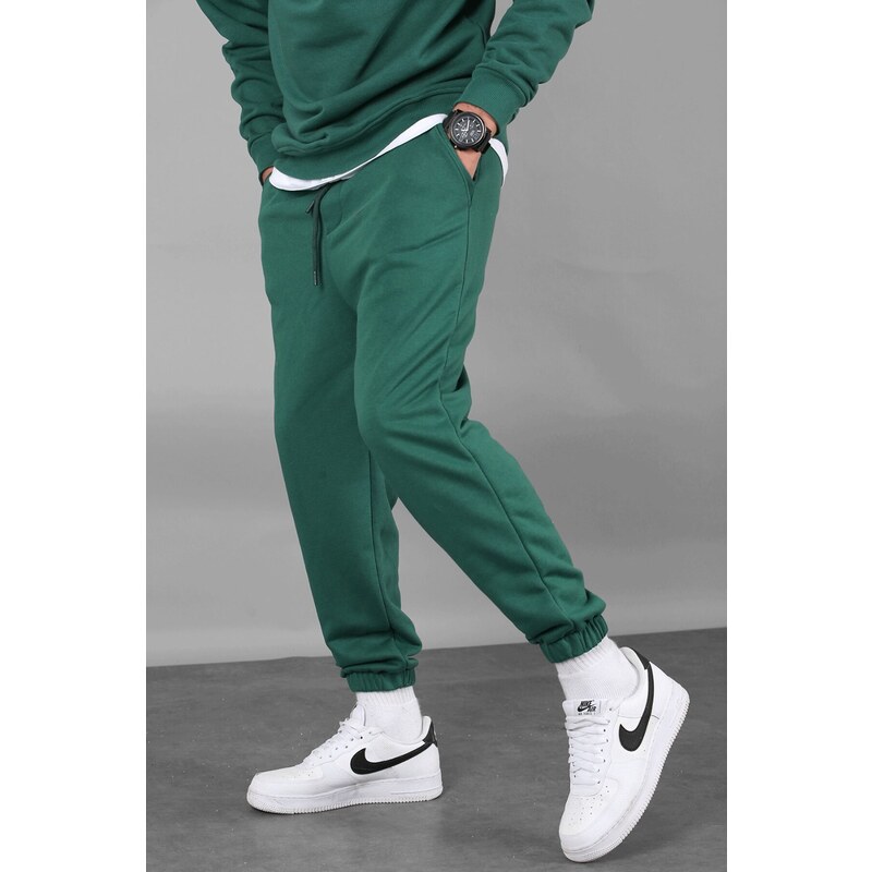 Madmext Men's Green Basic Regular Fit Sweatpants