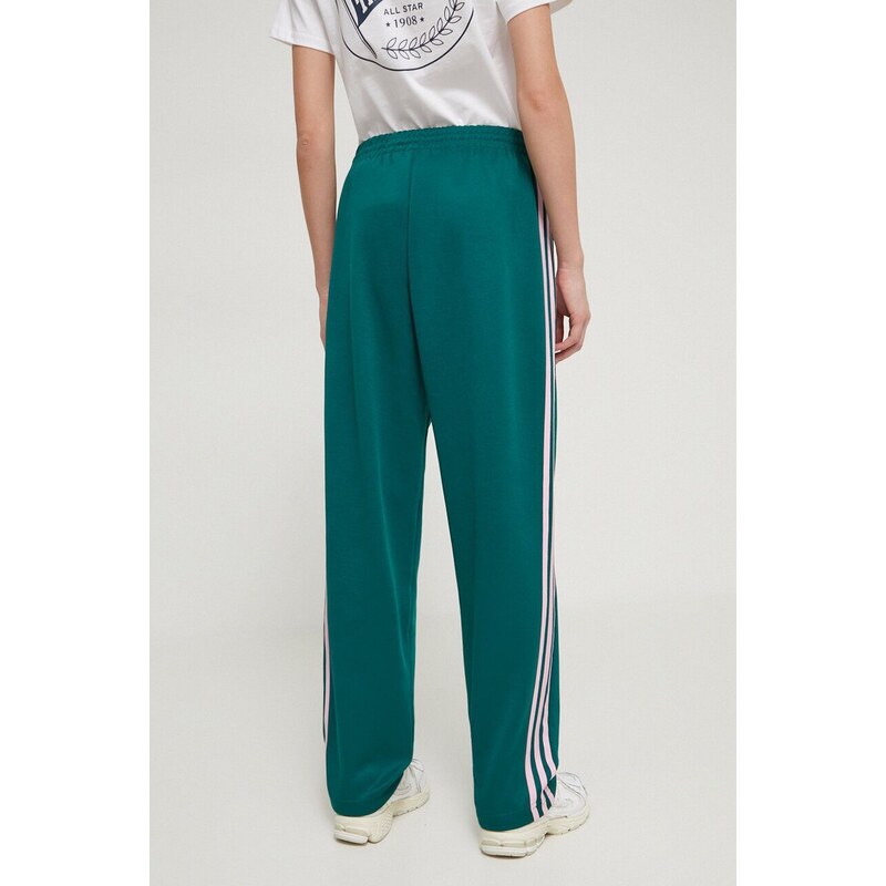 Tepláky adidas Originals zelená barva, s aplikací, IM9818