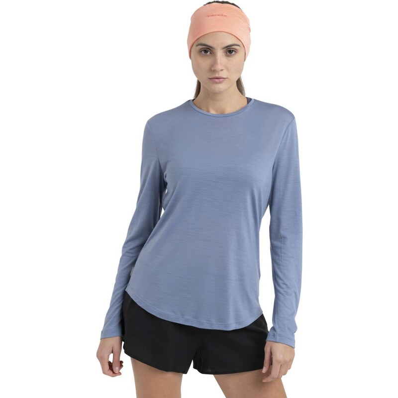 ICEBREAKER Wmns Merino 125 Cool-Lite Sphere III LS Tee, Kyanite velikost: L