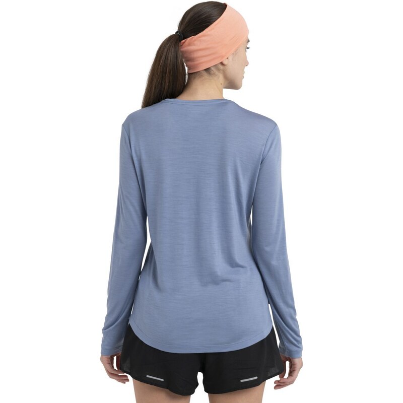 ICEBREAKER Wmns Merino 125 Cool-Lite Sphere III LS Tee, Kyanite velikost: L