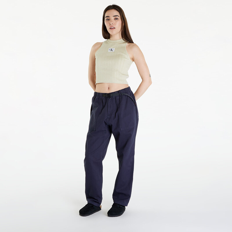 Pánské plátěné kalhoty Gramicci Loose Tapered Ridge Pant UNISEX Double Navy