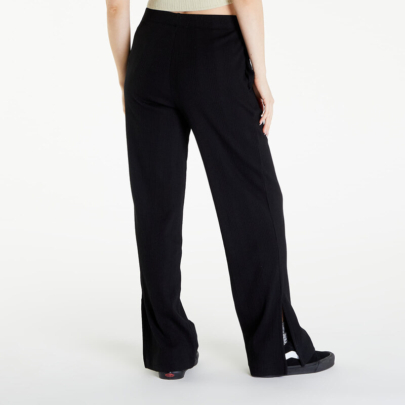 Dámské tepláky Calvin Klein Jeans Variegated Rib Woven Pants Black