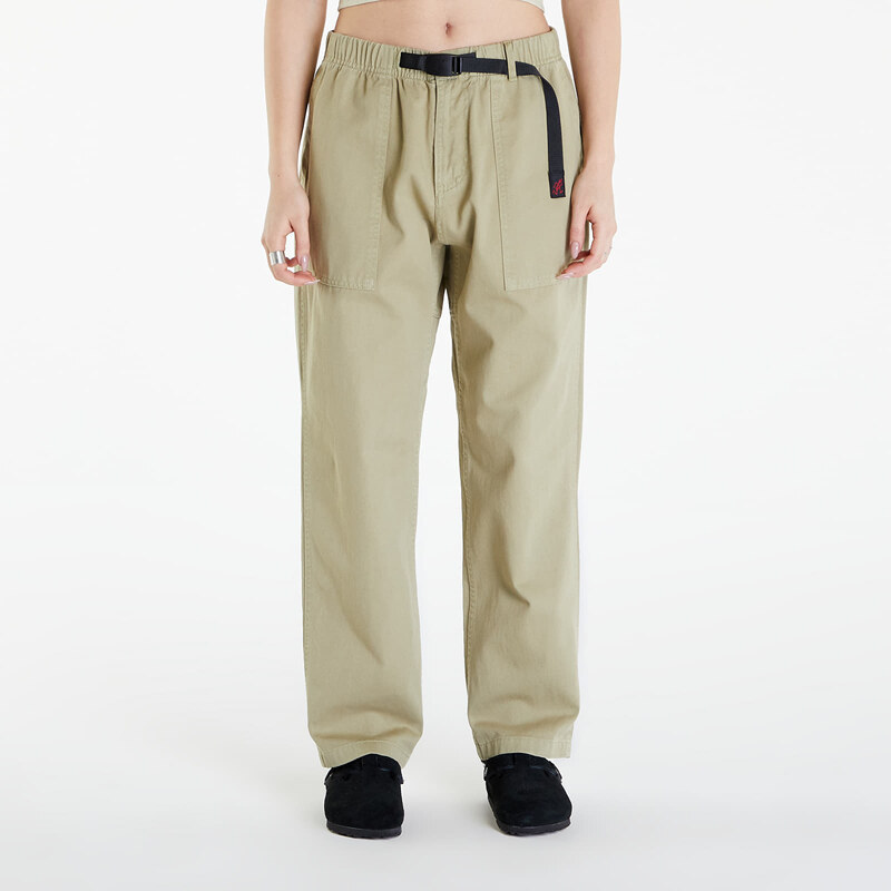 Pánské plátěné kalhoty Gramicci Loose Tapered Ridge Pant UNISEX Faded Olive