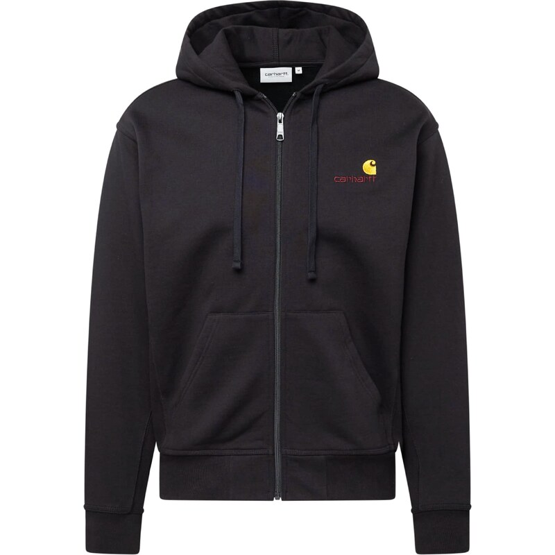 Carhartt WIP Mikina žlutá / červená / černá