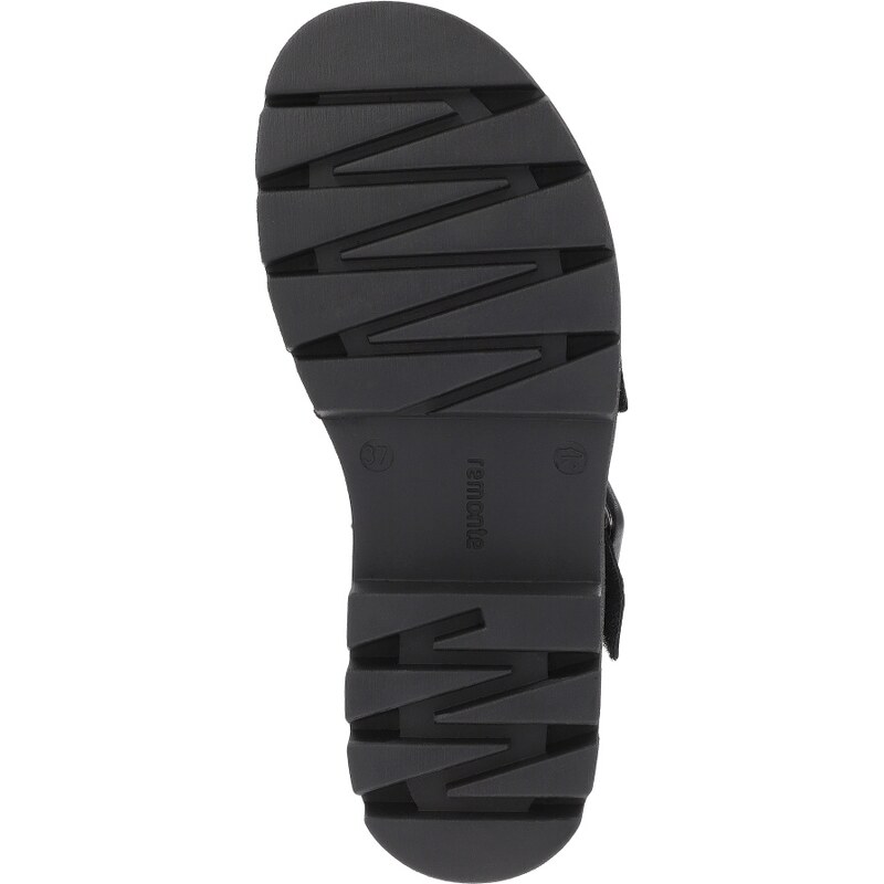 RIEKER Dámské sandály REMONTE D7957-00 černá