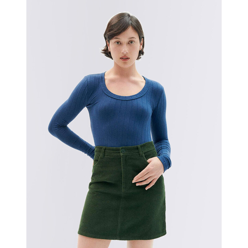 Thinking MU Navy Trash Casilda L/S Top NAVY