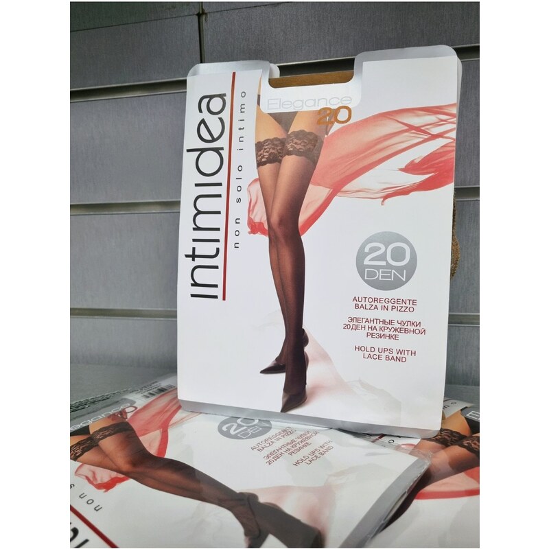 Intimidea Samodržící punčochy - Elegance Tělová