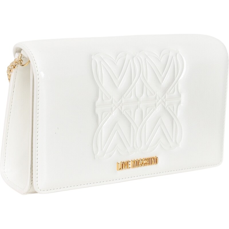 LOVE MOSCHINO Tangled White crossbody kabelka